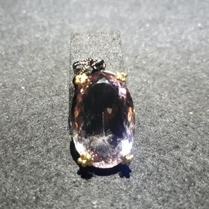 Natural Bi-Color Ametrine Gemstone Pendant S10